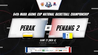 CN AgongCup  G21  MEN A  PERAK VS PENANG 2 [upl. by Three]