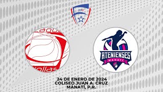 Criollas de Caguas vs Atenienses de Manatí  LVSF  Serie Regular [upl. by Ellehcal780]