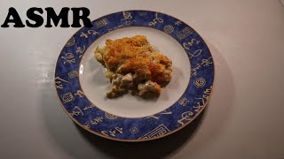 CHICKEN BROCCOLI CHEDDAR BAKE ASMR MUKBANG [upl. by Jamin]