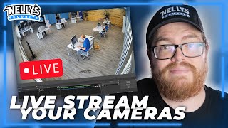 How to Live Stream Your IP amp HDTVI Security Cameras with OBS Three Methods [upl. by Nnyledam]