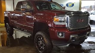 2016 GMC Sierra 3500HD 4x4 Crew Cab Denali Review  Prince George Motors [upl. by Alix]