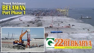 Geosistem  Proyek Reklamasi BELAWAN Port Phase 1 [upl. by Hymen758]