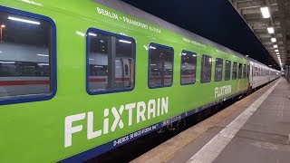 Flixtrain in Stuttgart Hbf FLX1819 Stuttgart Hbf [upl. by Garnes]