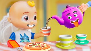 Im a Little Teapot Song  CoComelon Toys Nursery Rhymes amp Kids Songs [upl. by Massie]