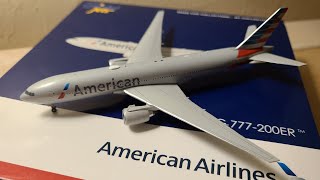 REVIEW 1400 American Airlines Boeing 777200ER  Gemini Jets [upl. by Ludvig]