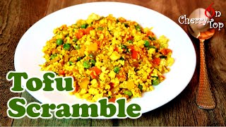 The Perfect Tofu Scramble  Scrambled Tofu Recipe [upl. by Juline288]