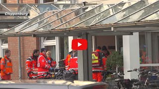 30 Verletzte nach Feuer in Altenheim  davon sieben ehrenamtliche Kameraden der Feuerwehr [upl. by Kurman309]