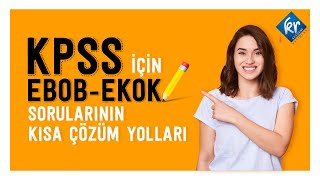 MATEMATİK EBOB EKOK Sorularının Kısa Çözüm Yolları KPSS [upl. by Eniksre]