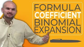 What is the formula for find the coefficient of any term in a binomial expansion [upl. by Decato]