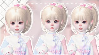 ZEPETO face tutorial cute baby girl  oplas zepeto cute  kawaii face tutorial zepeto [upl. by Neliak]