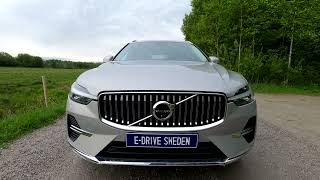 2022 Volvo XC60 T6 Recharge 350hp  Walkaround  Acceleration  Sound  Range test  4K [upl. by Schreiber429]