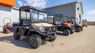 NEW 2024 Diesel Kubota RTVX Hydrostatic UTV [upl. by Bea]