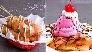 DIY Fried Dessert Ideas for a Delicious Friyay Treat  So Yummy [upl. by Auoy510]