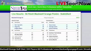 2022 Blackwell Grange Pro Am Front Nine Fun [upl. by Hsekin766]