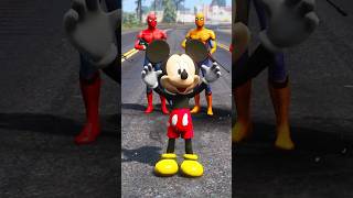 GTA 5 BLUE LITTLE SHINGUM SAVE MICKEY MOUSE shorts shorts youtubeshorts shortsfeed ytshots [upl. by Atews290]