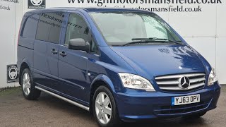 MERCEDESBENZ VITO CDI DUALINER YJ63 OPV [upl. by Oniotna]