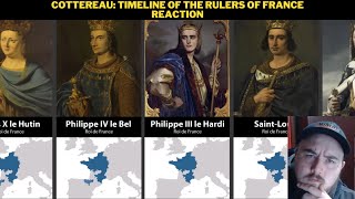 Cottereau Timeline Of The Rulers Of France Reaction [upl. by Deva]