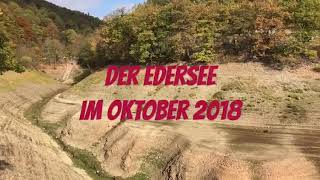 Der Edersee 2018 So leer wie seit 15 Jahren nicht [upl. by Ursi]