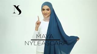 Nyleascarf Maya Semi Instant Shawl [upl. by Cordy]