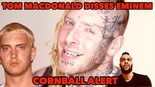 TOM MACDONALD DISSES EMINEM  THIS IS SO CORNY STOP RAPPING [upl. by Aehsal]