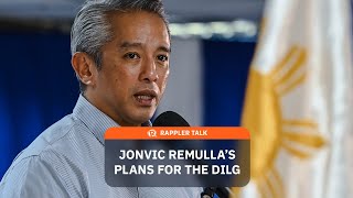 Rappler Talk Jonvic Remulla’s plans for the DILG [upl. by Killigrew]