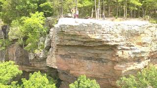 Hawksbill Crag Drone Video Part 2 [upl. by Breeze405]