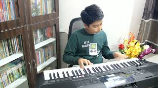 Aane Wala Pal  Gol Maal  Kishore Kumar  Piano Cover by allaboutatharv Keyboard Instrumental [upl. by Balbinder333]