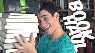 BOOK HAUL  Livros Recebidos em Abril 2016 [upl. by Adnilrev]