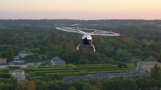 Volocopter Test Flight at the Palace of Versailles [upl. by Hachmin]