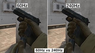 60hz vs 144hz vs 240hz ¿HAY DIFERENCIA  MONITORES GAMING [upl. by Aineval440]