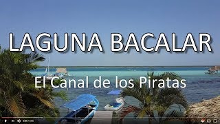 México Laguna Bacalar a vista de dron en 4K [upl. by Noma]