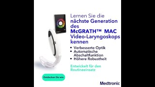 Das neue McGrath™ MAC VideoLaryngoskop [upl. by Congdon713]