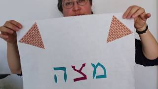 DIY Matzah Cover for Passover No Sewing Required [upl. by Aiclid]