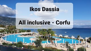 Ikos Dassia  All inclusive in Corfu  October 2021 [upl. by Aseretairam]