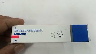 Momoz Cream  Mometasone Furoate Cream  Momoz Cream uses Side effects Benefit Review Hindi [upl. by Durham496]