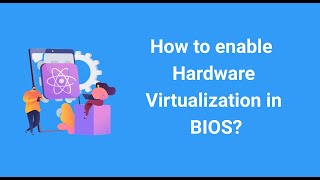 How to enable or disable Hardware Virtualization in Windows 10 [upl. by Mccreery]