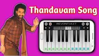 Thandavam Song From Devara  Anirudh Ravichandran  Walk Band Cover  Jays Piano [upl. by Nnylodnewg]