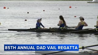 Athletes enjoy brighter weather for second day of Jefferson Dad Vail Regatta [upl. by Aydin]