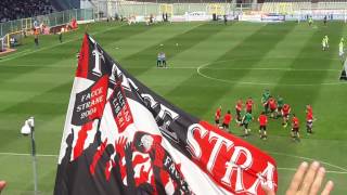 Foggia  Reggina il coro della curva sud per il mister Giovanni Stroppa [upl. by Kentigerma213]