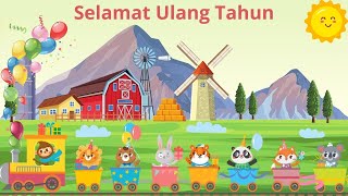 Lagu Anak  Selamat Ulang Tahun  Kami Ucapkan  Panjang Umurnya  Tiup Lilinnya  Potong Kuenya [upl. by Flowers]