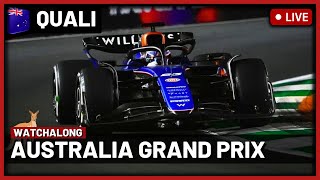 F1 Live Australia GP Qualifying  Watchalong  Live Timings  Commentary [upl. by Sharity]