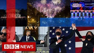 US election The crazy election campaign in three minutes  BBC News [upl. by Athiste]