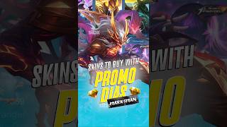 Marksman skins to buy with Promo diamonds mobilelegends mlbb [upl. by Atikcir]