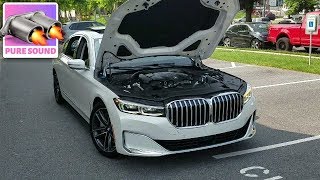 🔥 2020 BMW 7 SERIES 750i EXHAUST SOUND amp STARTUP [upl. by Krusche697]