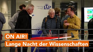 Lange Nacht der Wissenschaften 2024 ON AIRAufzeichnung [upl. by Powel342]