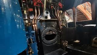 the footplate of A4 no4468 mallard at the NRM york [upl. by Marga]