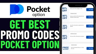 HOW TO FIND BEST POCKET OPTION DISCOUNT CODE  POCKET OPTION PROMO CODE 2024 [upl. by Enyak19]