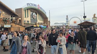 Das Oktoberfest in munch lockt Millionen Besuchst aus ganzen Walt nach Bayern München Germany [upl. by Timms]