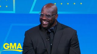 Shaquille ONeal talks new game show Lucky 13 [upl. by Elwee226]