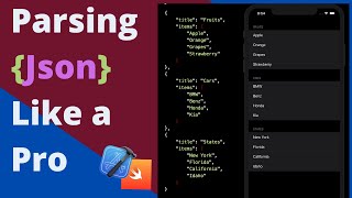 Parse JSON in App Like a PRO Xcode 12 Swift 5 2020  iOS Development [upl. by Loriner]